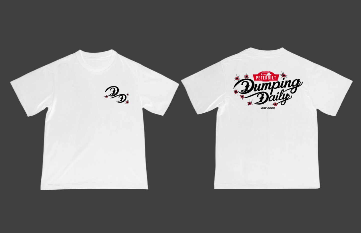 White Dumping Daily T-shirt